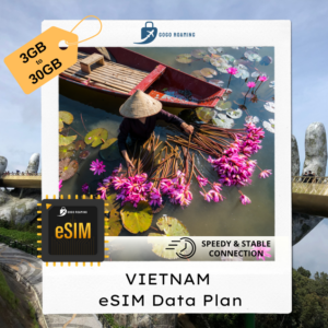 【eSim】Vietnam eSIM (3GB-30GB) Unlimited Data eSim