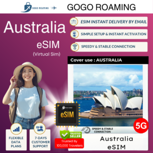 【eSim】Australia eSIM (Daily) Travel eSim