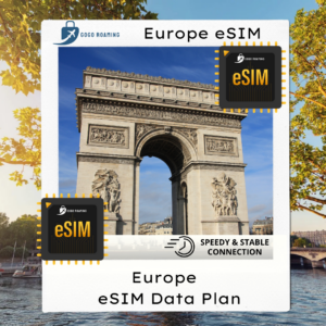 【EU45 eSim】Europe eSIM & Turkey eSIM (Daily) Unlimited Data Travel eSIM
