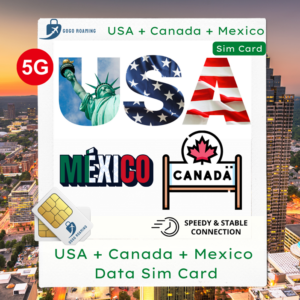 Mexico & USA/Canada Data Sim Card