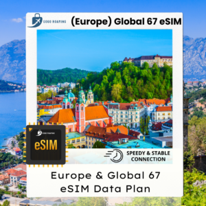 【eSIM】Europe & Global 67 eSIM I Global 67 Countries & Regions Travel eSIM