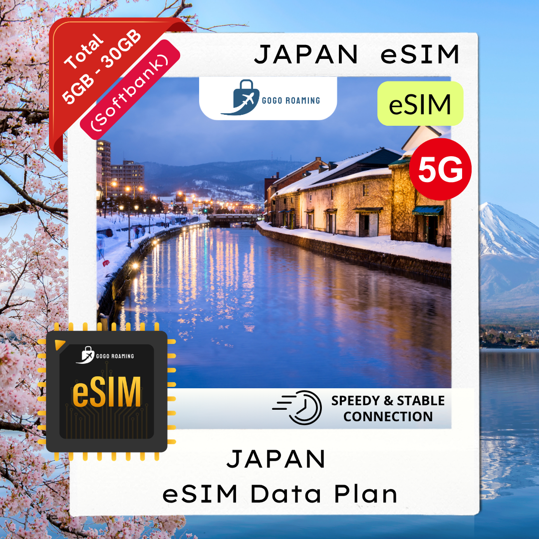 5.1 Japan eSIM (Softbank Total GB)