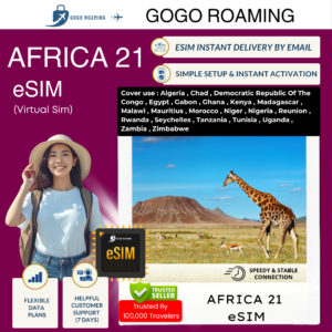 【eSim】Africa 21 eSim