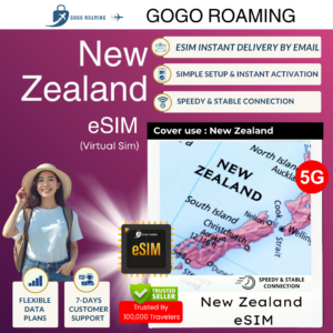 【eSim】New Zealand eSIM (Daily) Travel eSim