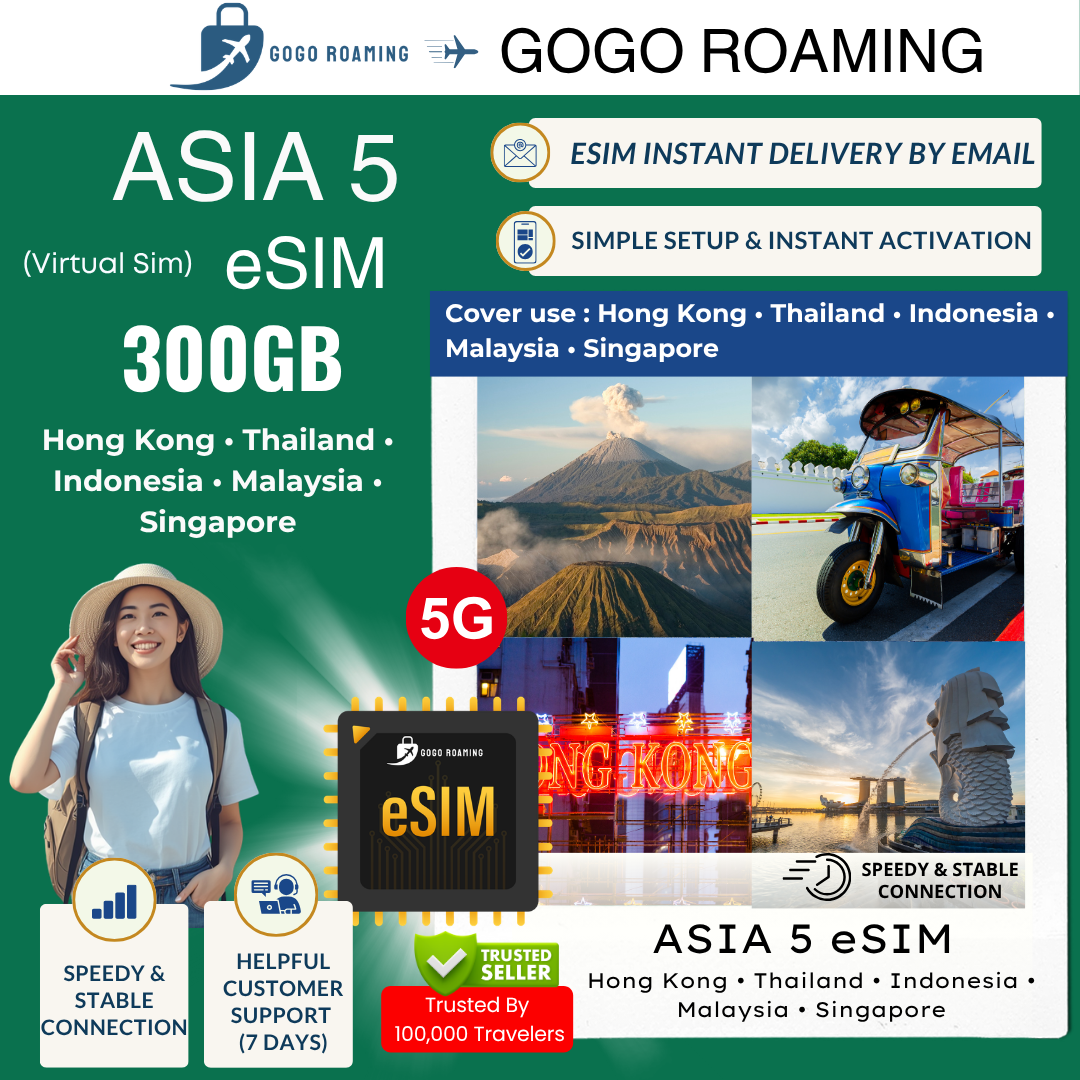 Asia 5 (Tsim) eSIM 0